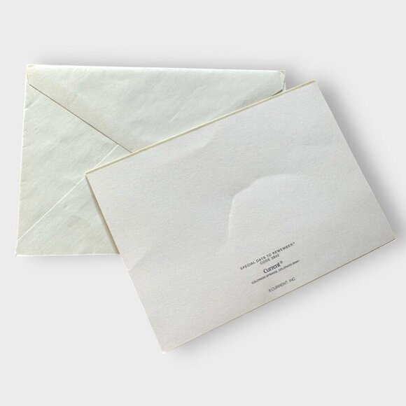 Lot of 4 Vintage Greeting Cards Turtle Squirrel Mushroom Butterflies Cottagecore - Picture 9 of 10